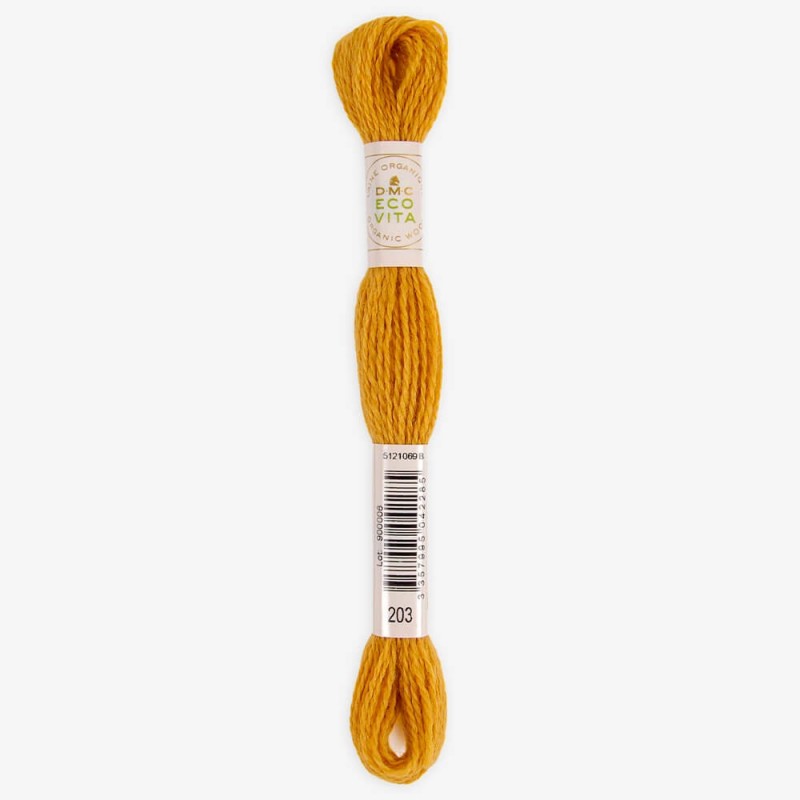 DMC Eco Vita Organic Embroidery Thread - 100% Merino Wool with Natural Dyes