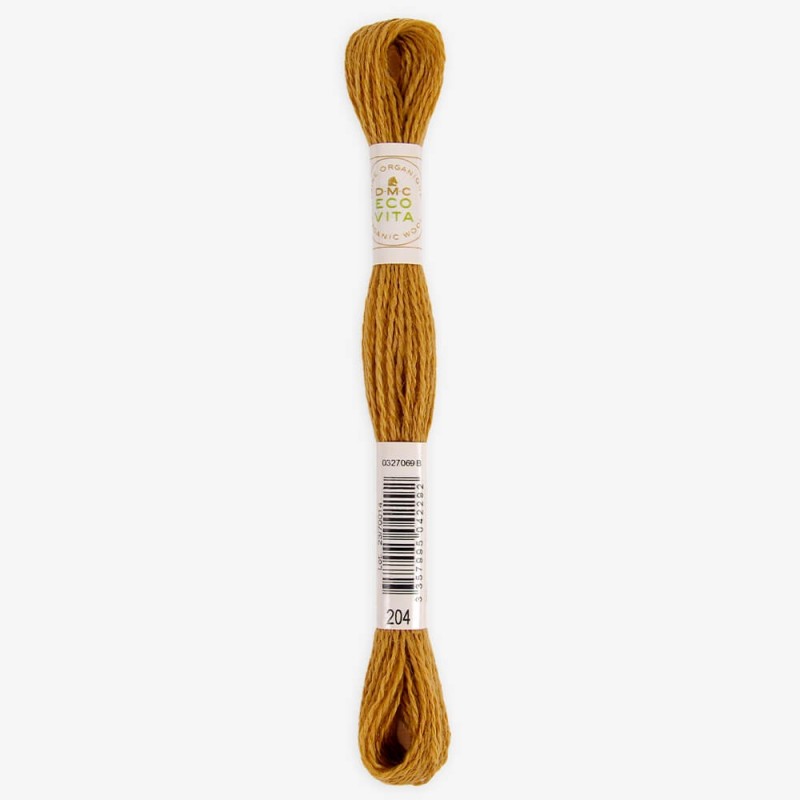 DMC Eco Vita Organic Embroidery Thread - 100% Merino Wool with Natural Dyes