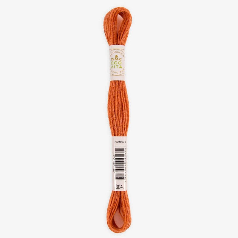 DMC Eco Vita Organic Embroidery Thread - 100% Merino Wool with Natural Dyes