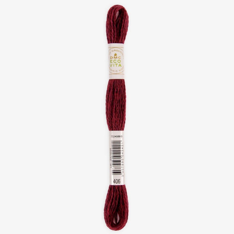 DMC Eco Vita Organic Embroidery Thread - 100% Merino Wool with Natural Dyes