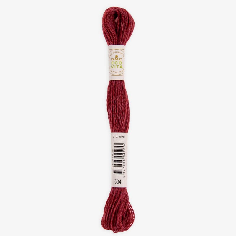 DMC Eco Vita Organic Embroidery Thread - 100% Merino Wool with Natural Dyes
