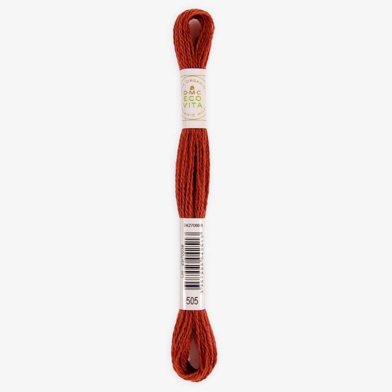DMC Eco Vita Organic Embroidery Thread - 100% Merino Wool with Natural Dyes