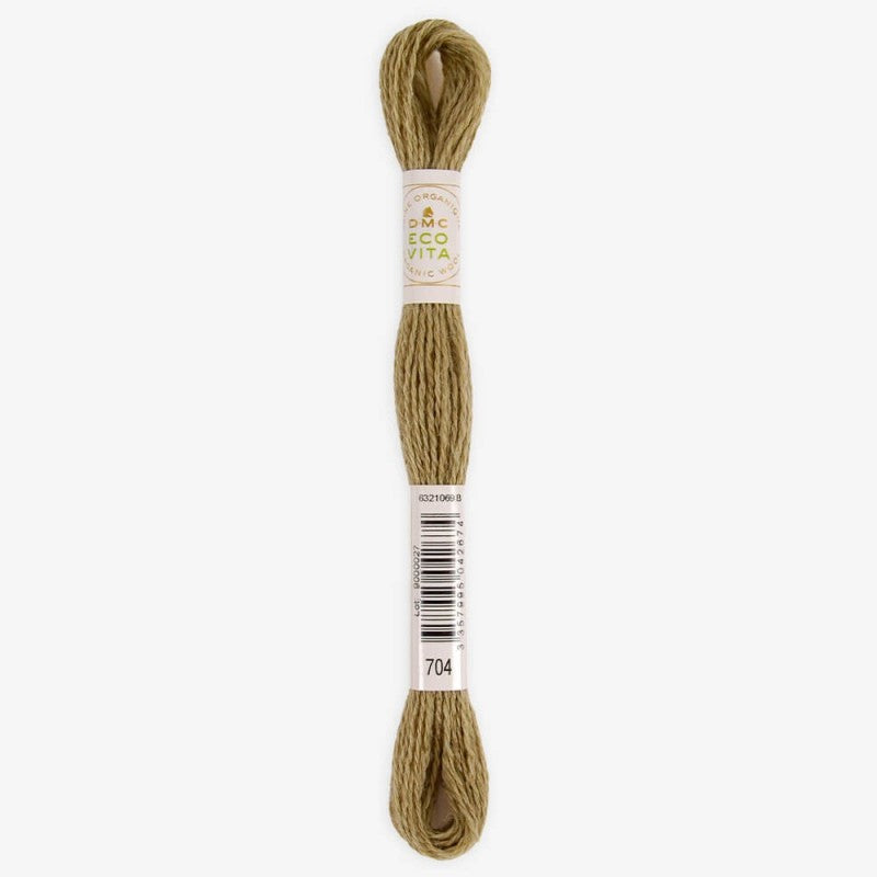 DMC Eco Vita Organic Embroidery Thread - 100% Merino Wool with Natural Dyes