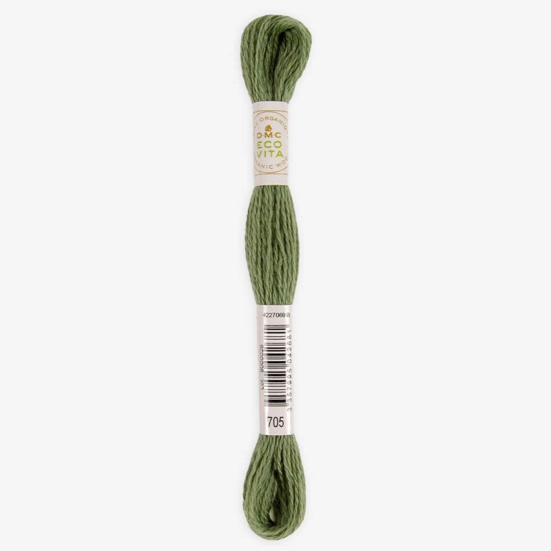 DMC Eco Vita Organic Embroidery Thread - 100% Merino Wool with Natural Dyes