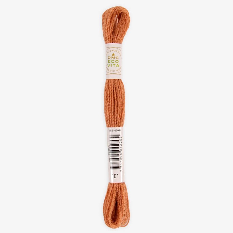 DMC Eco Vita Organic Embroidery Thread - 100% Merino Wool with Natural Dyes