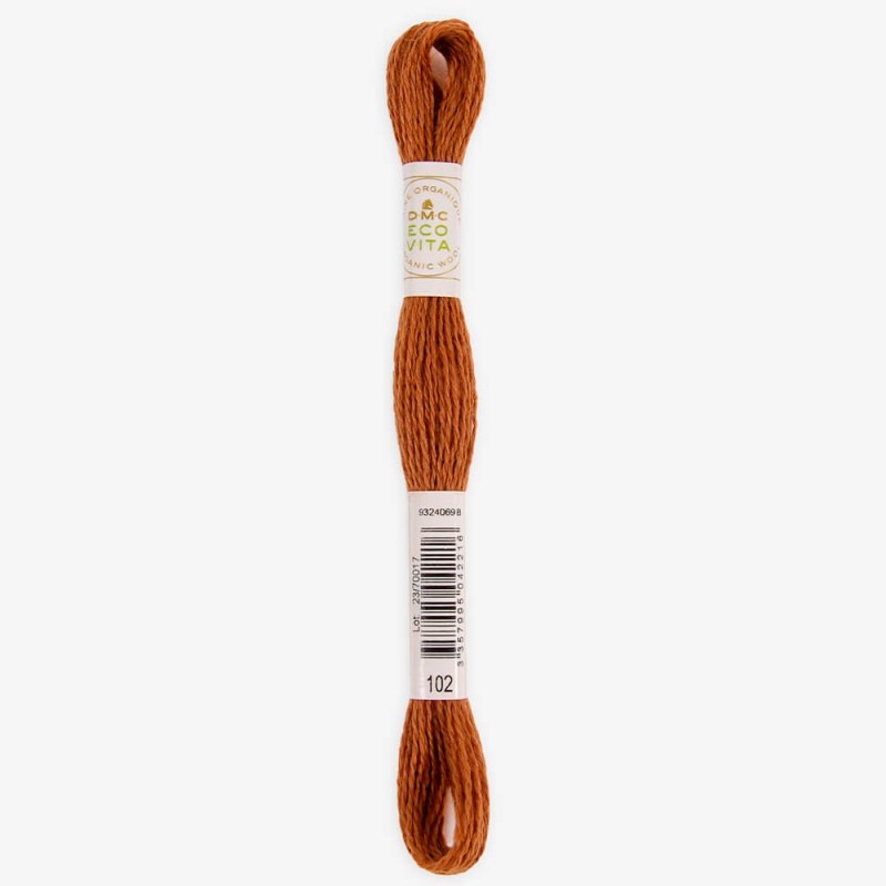 DMC Eco Vita Organic Embroidery Thread - 100% Merino Wool with Natural Dyes