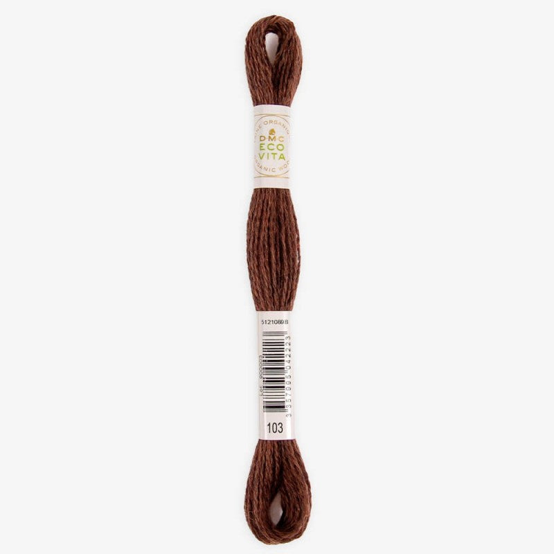 DMC Eco Vita Organic Embroidery Thread - 100% Merino Wool with Natural Dyes