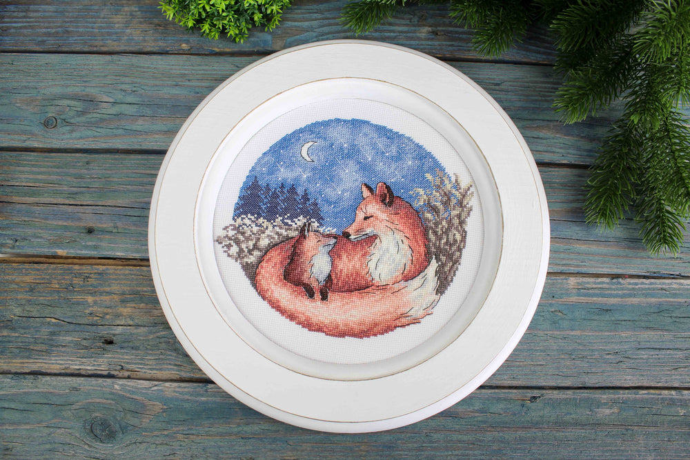 Kit de point de croix MP Studio - « Histoires au coucher » (SNV-902)