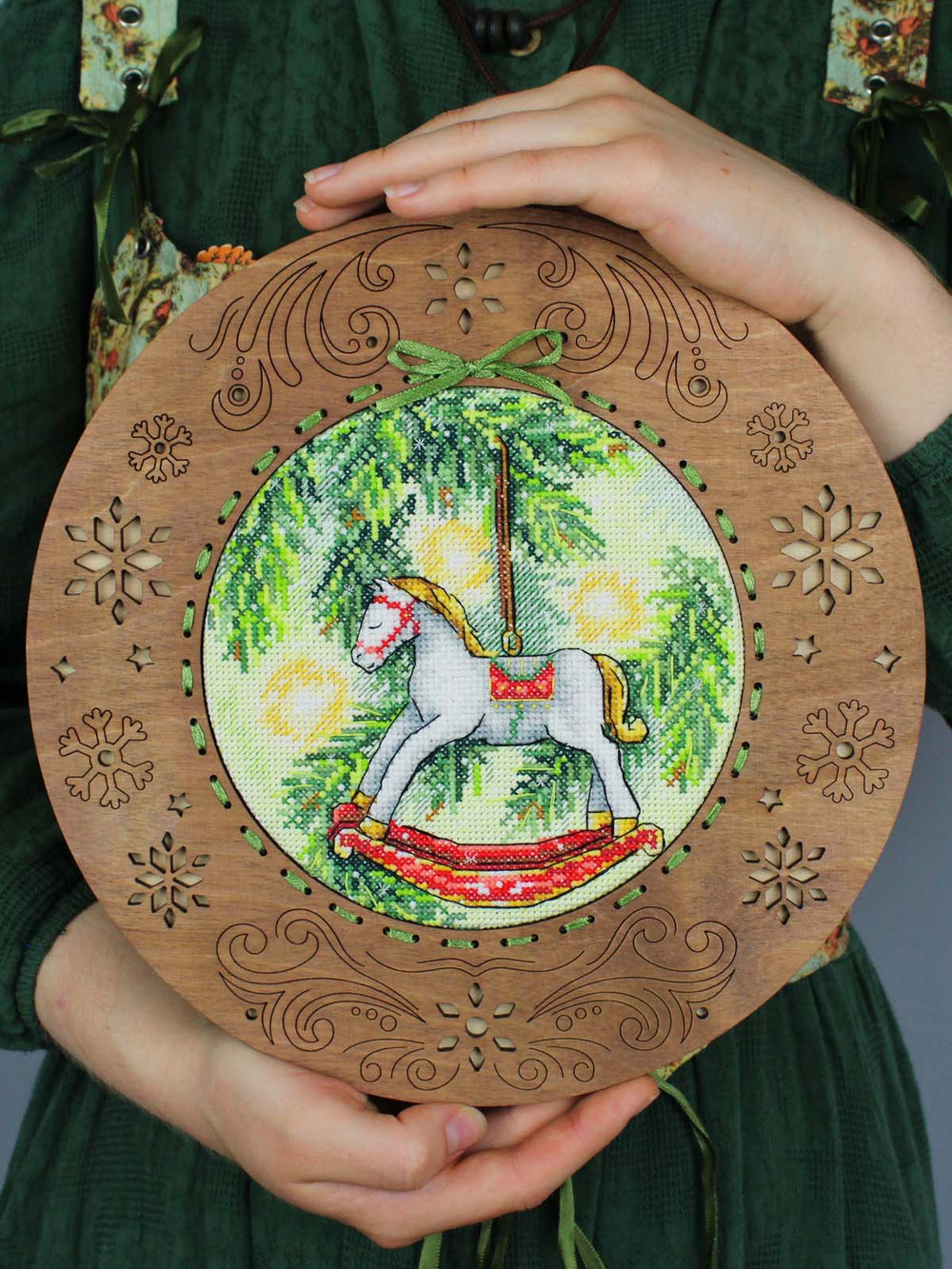 Kit de Punto de Cruz MP Studia SM-1252 – New Year’s Horse