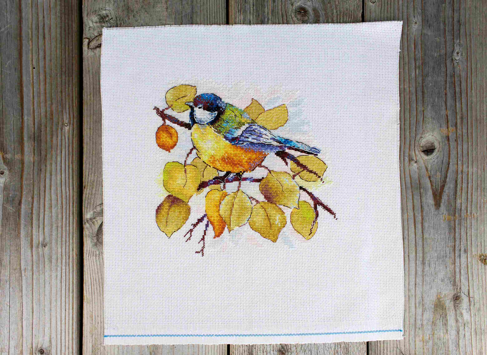 Kit de point de croix « Dans la forêt d'automne » SNV-923