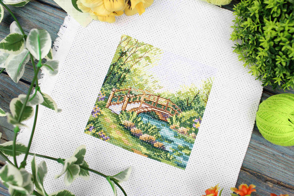 Kit de point de croix « Couleurs d'été » SM-1232