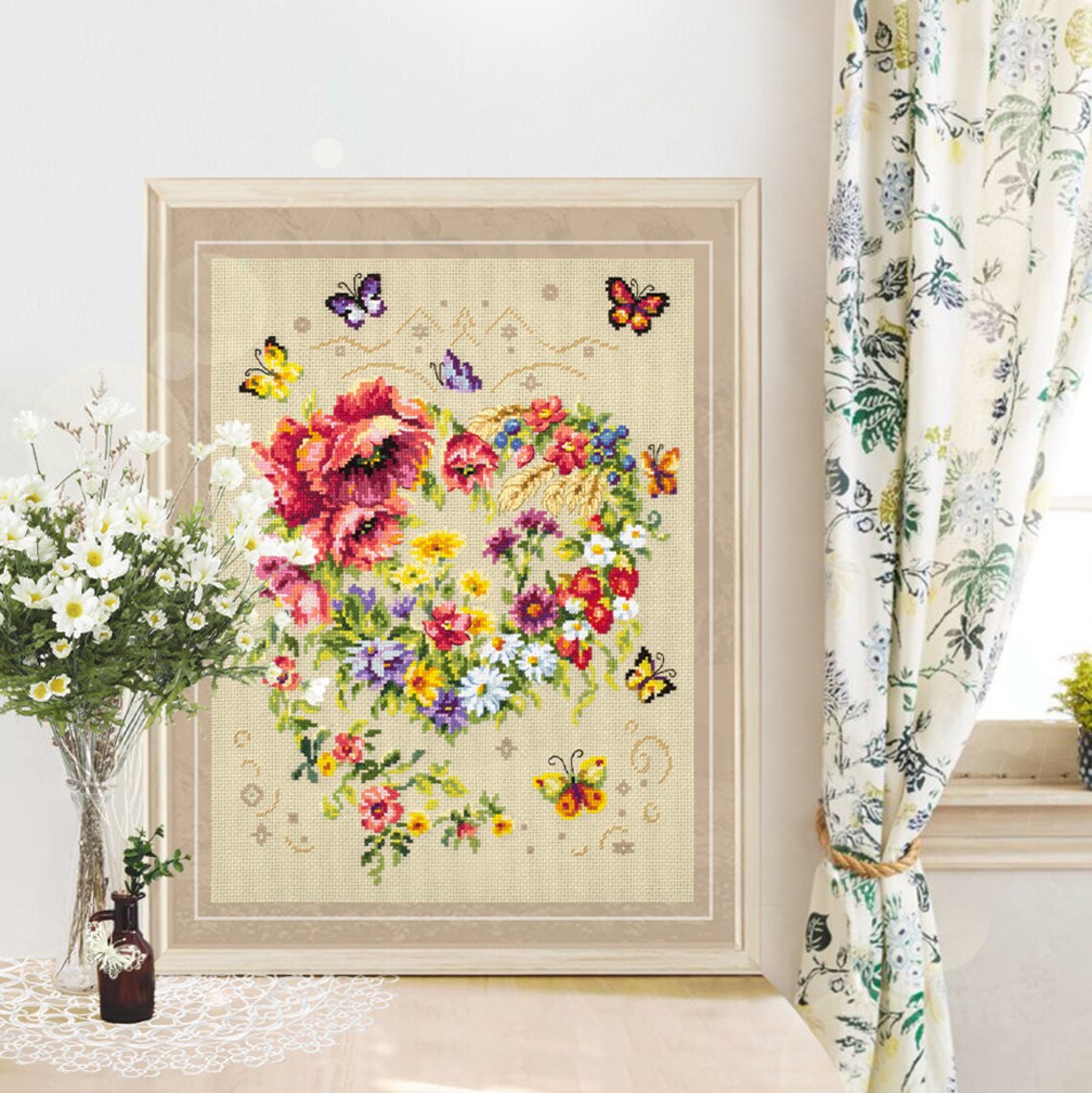 Cross Stitch Kit "Shine of your heart" Magic Needle 100-144