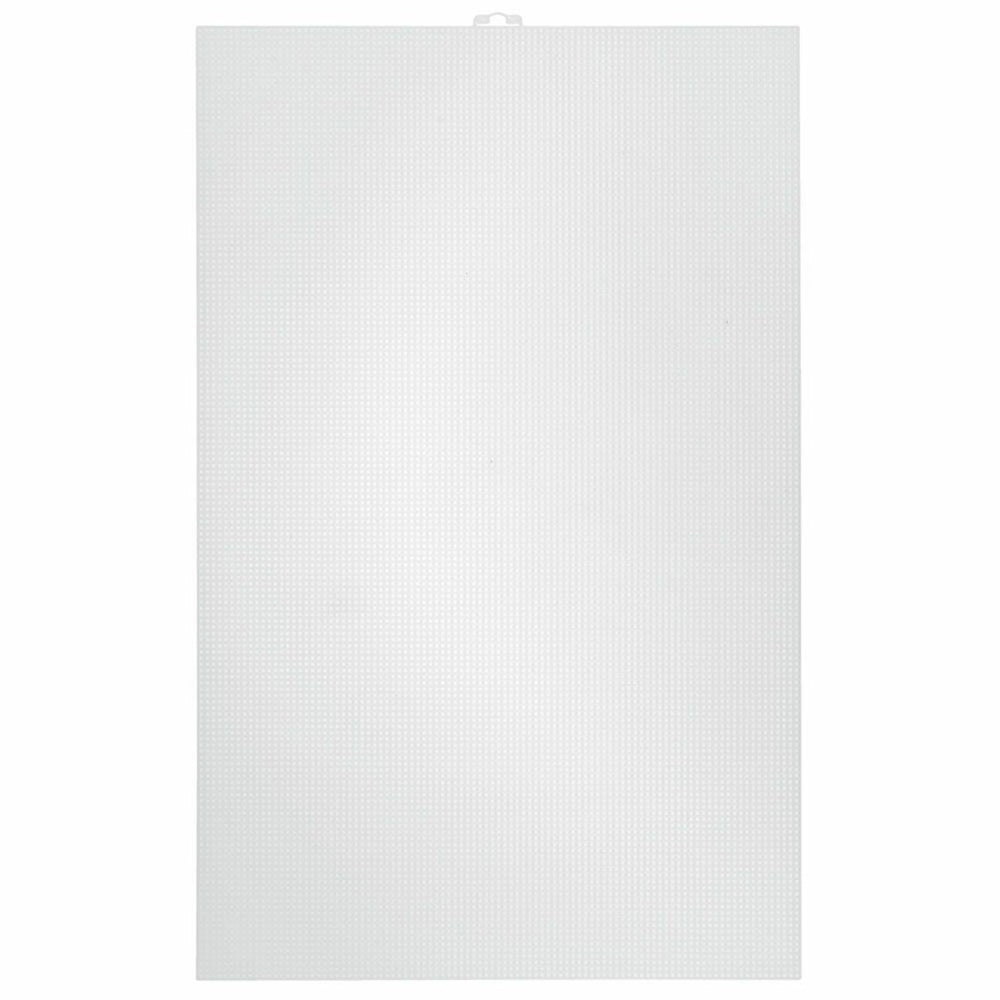 Toile plastique 21x28 cm - 14ct. Blanc