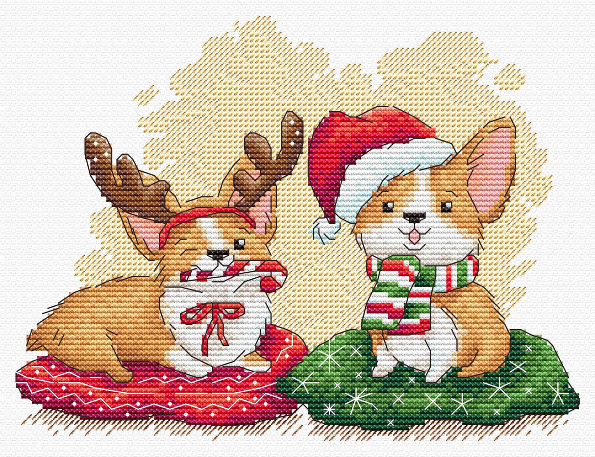 Kit de Punto de Cruz MP Studia SM-774 – Celebrating the New Year