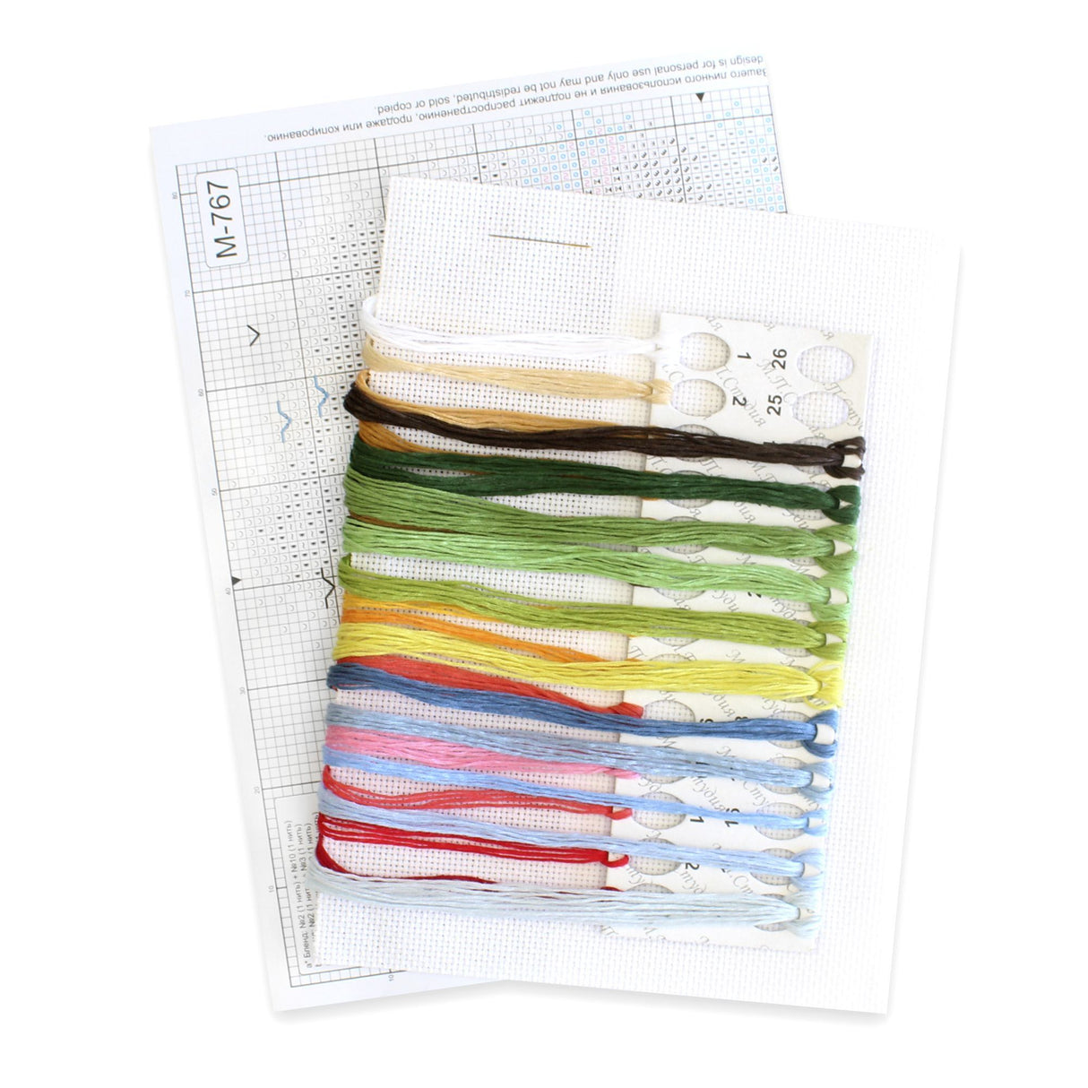 Kit de punto de cruz "With the Wind" SM-767 MP Studia