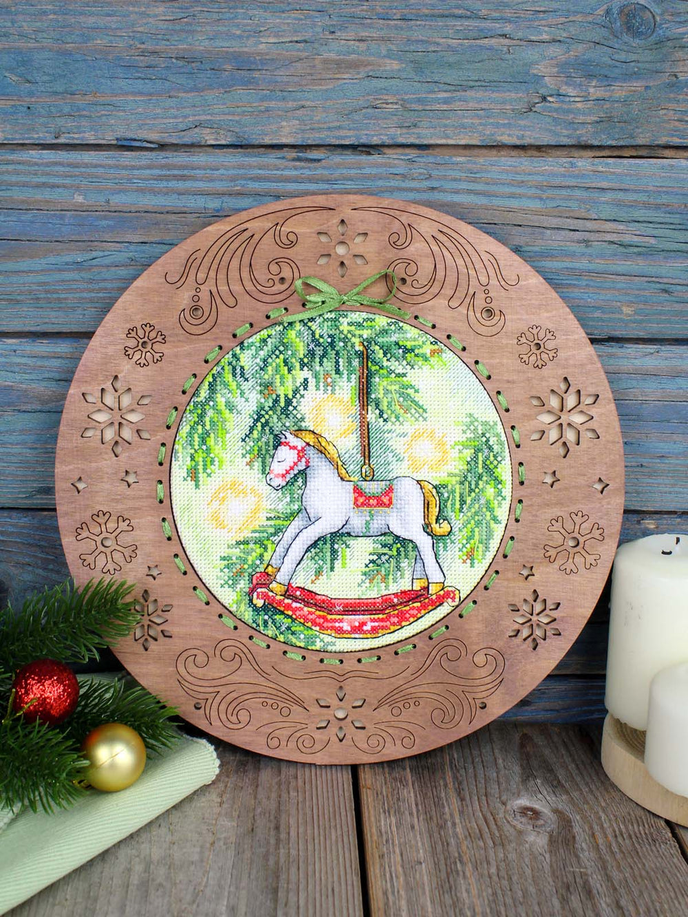 Kit de Punto de Cruz MP Studia SM-1252 – New Year’s Horse