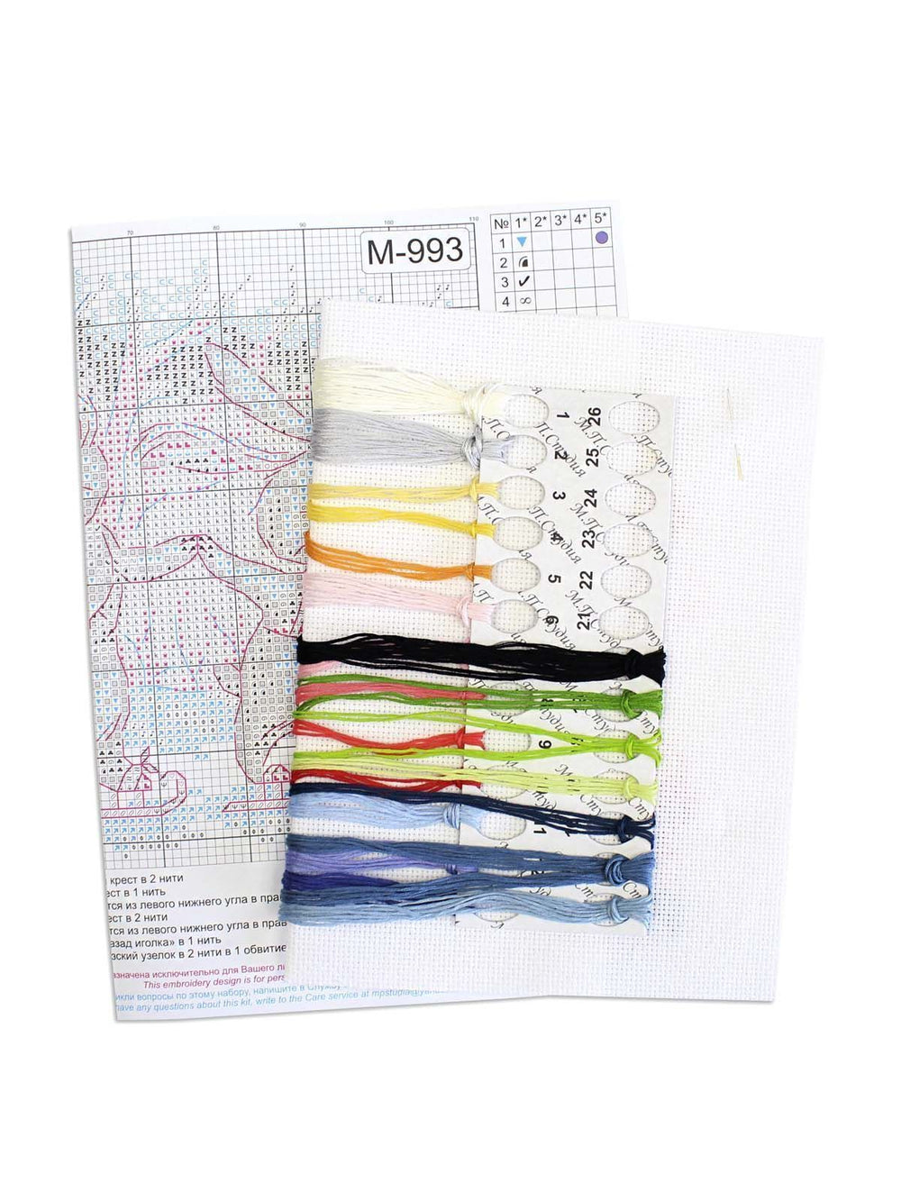 Kit de Punto de Cruz MP Studia SM-993 – Festive Round Dance