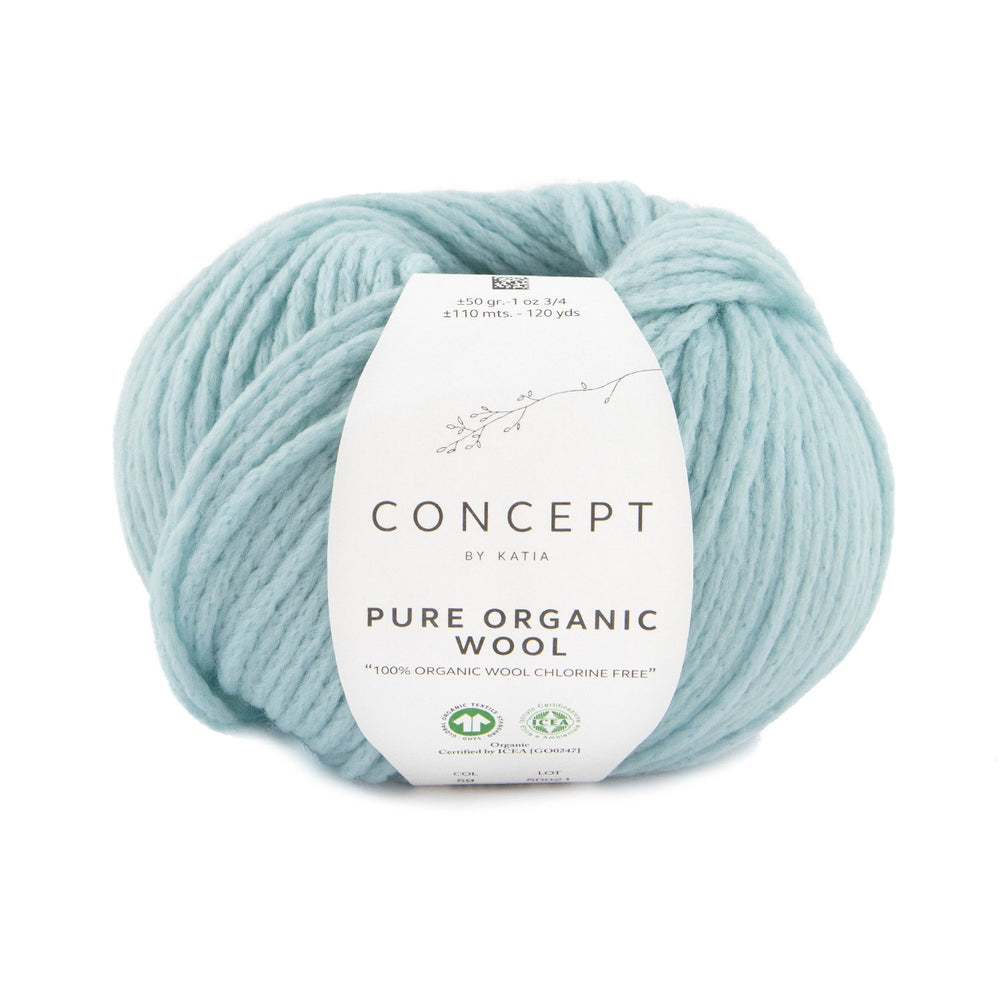 Katia Pure Organic Wool - Laine mérinos biologique sans chlore