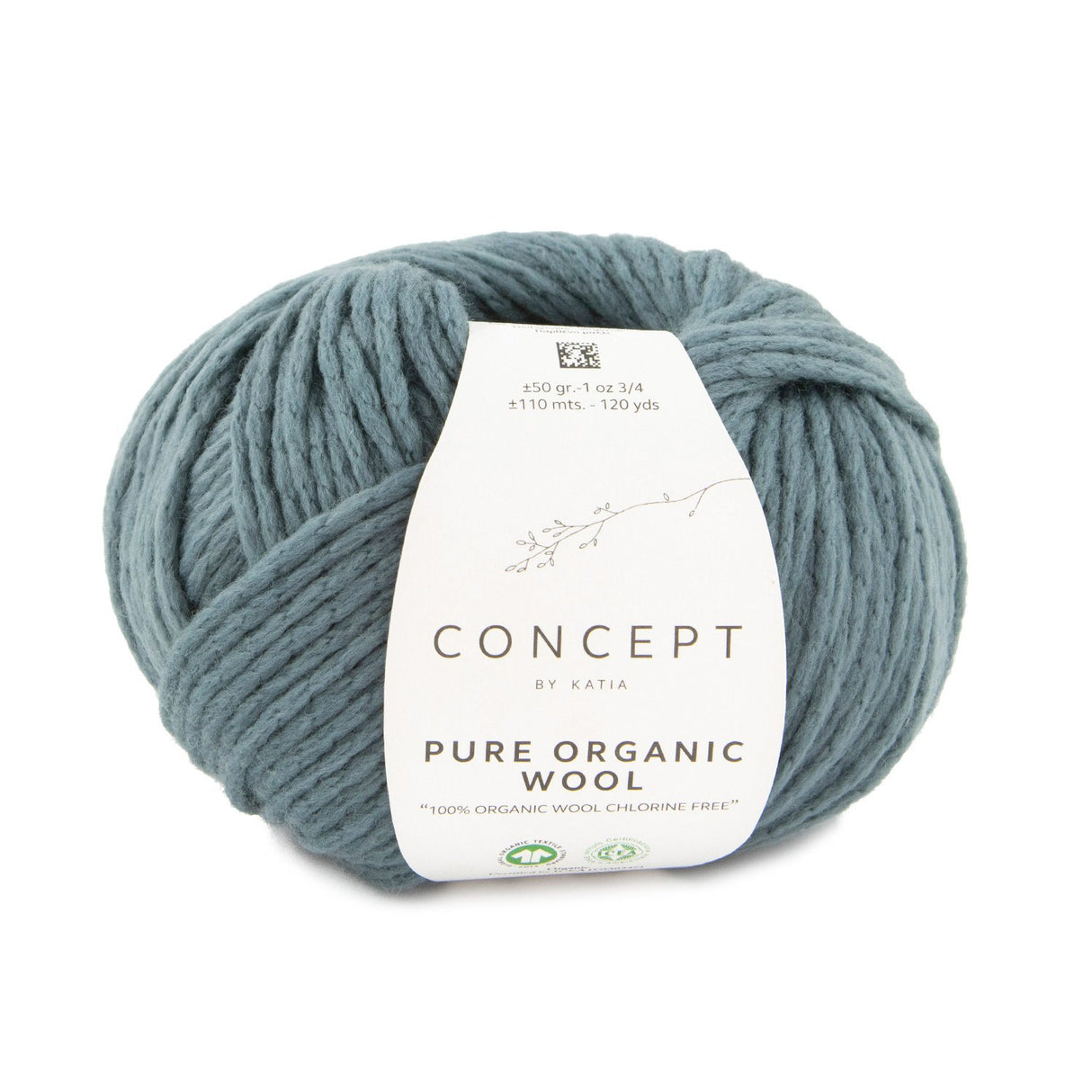 Katia Pure Organic Wool - Laine mérinos biologique sans chlore