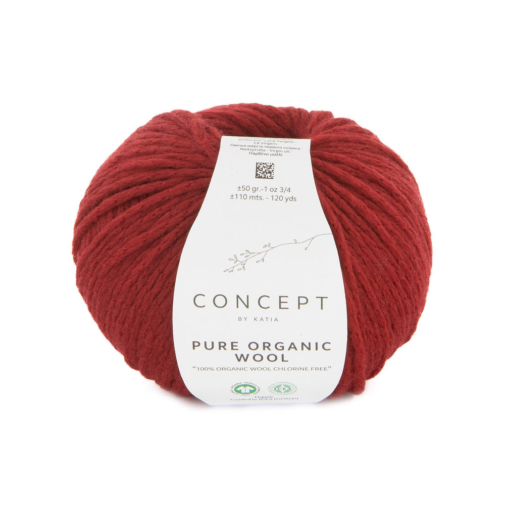 Katia Pure Organic Wool - Laine mérinos biologique sans chlore