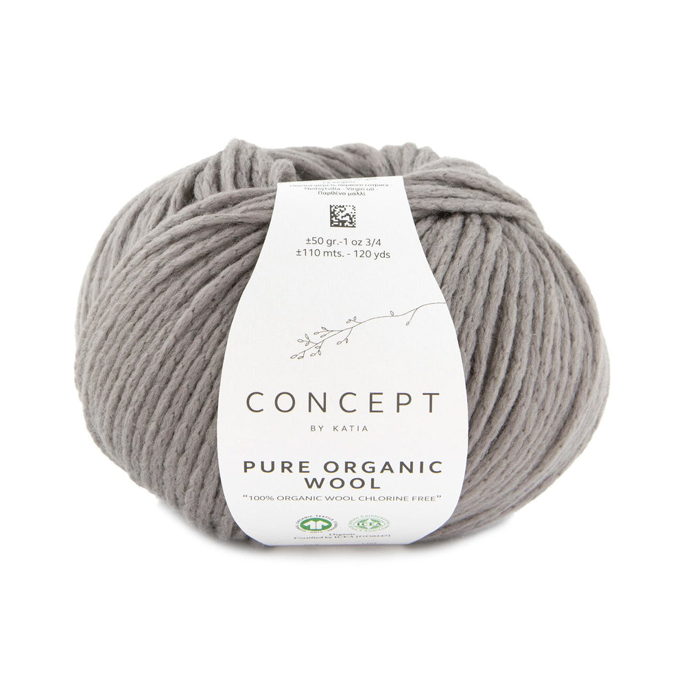 Katia Pure Organic Wool - Laine mérinos biologique sans chlore