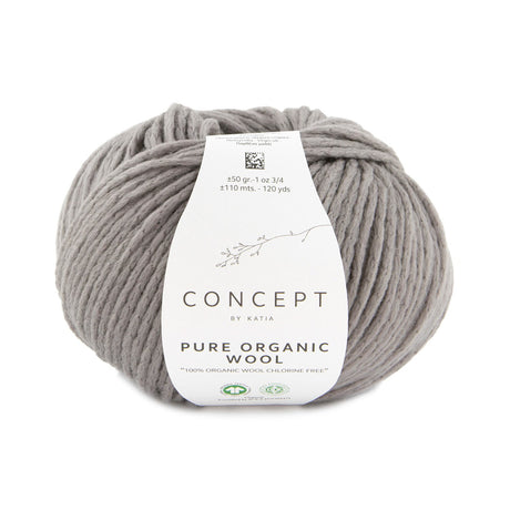 Katia Pure Organic Wool - Lana Merino Orgánica Libre de Cloro