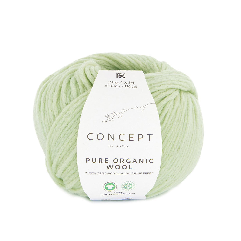 Katia Pure Organic Wool - Laine mérinos biologique sans chlore