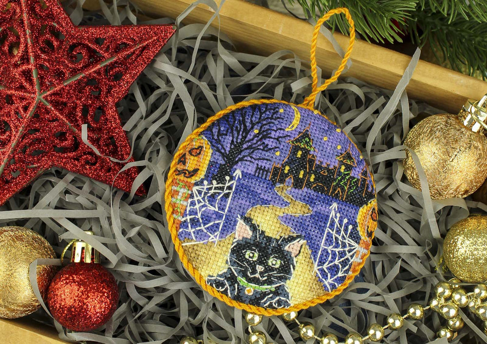 Kit de Punto de Cruz MP Studia SNV-906 – Halloween. Pinkeep