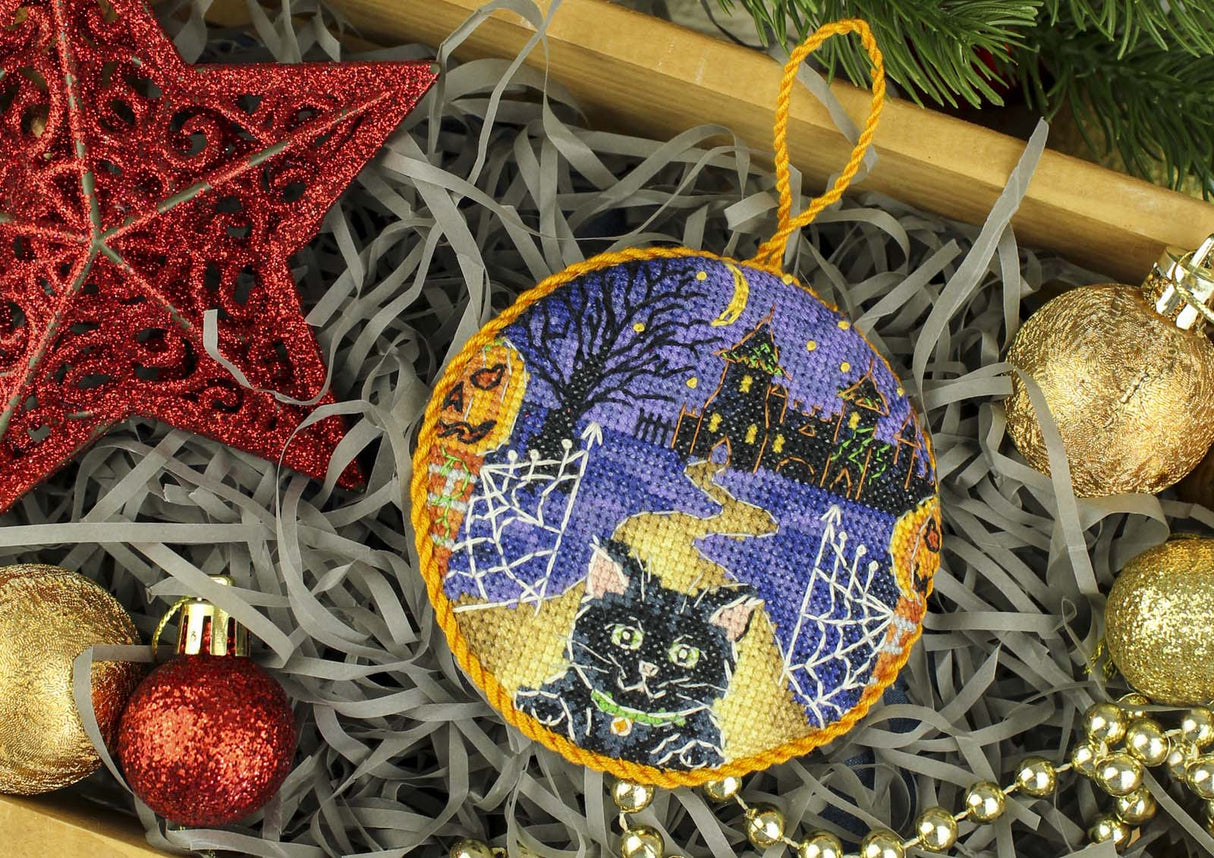 Kit de Punto de Cruz MP Studia SNV-906 – Halloween. Pinkeep