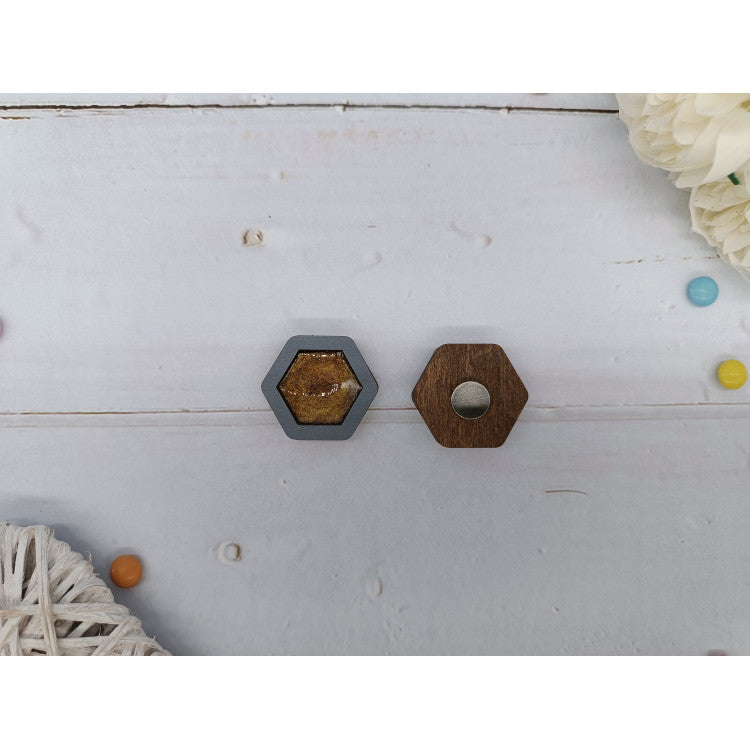 Imanes para Agujas Hexagonales con Resina Epoxi de Wizardi KF059/113