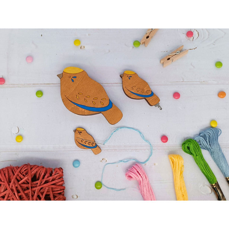 Porte-aiguille magnétique "BIRD BLUE" KF059/200-1 par Wizardi