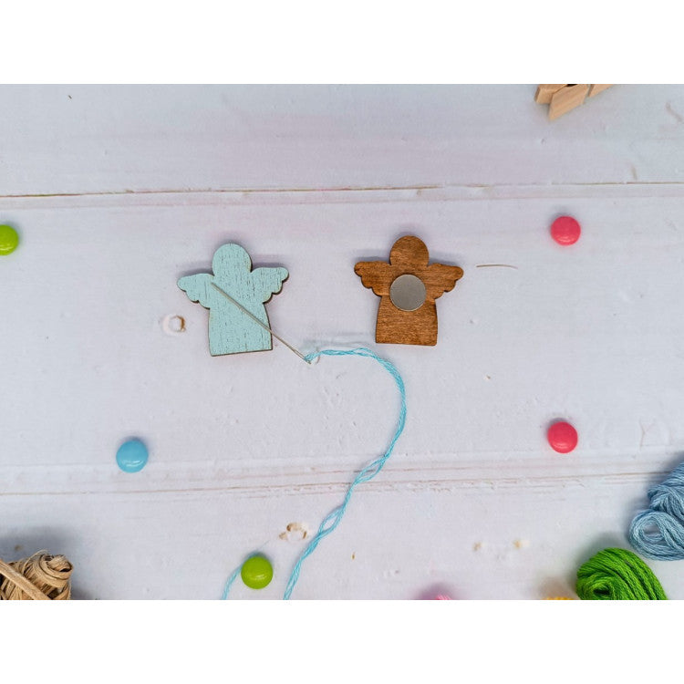 Porte-aiguille magnétique "Blue Angel" KF059/60B de Wizardi