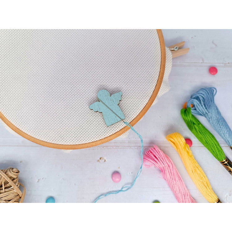 Porte-aiguille magnétique "Blue Angel" KF059/60B de Wizardi