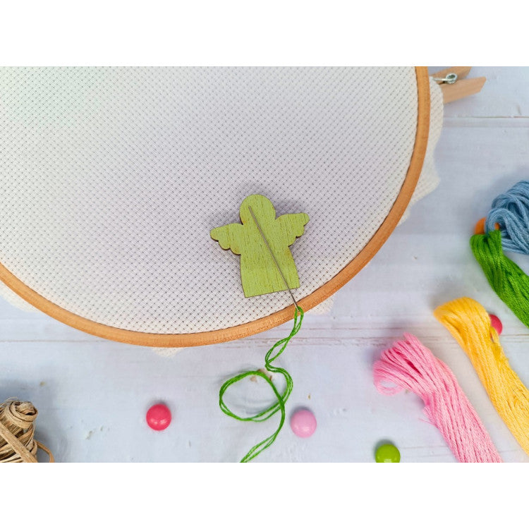 Soporte Magnético para Agujas "Ángel Verde" KF059/60G de Wizardi