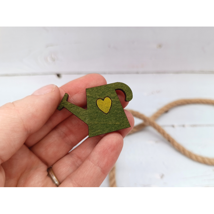 Needleminder KF059/64 “Green Watering Can” Needle Magnet – Kind Fox by Wizardi