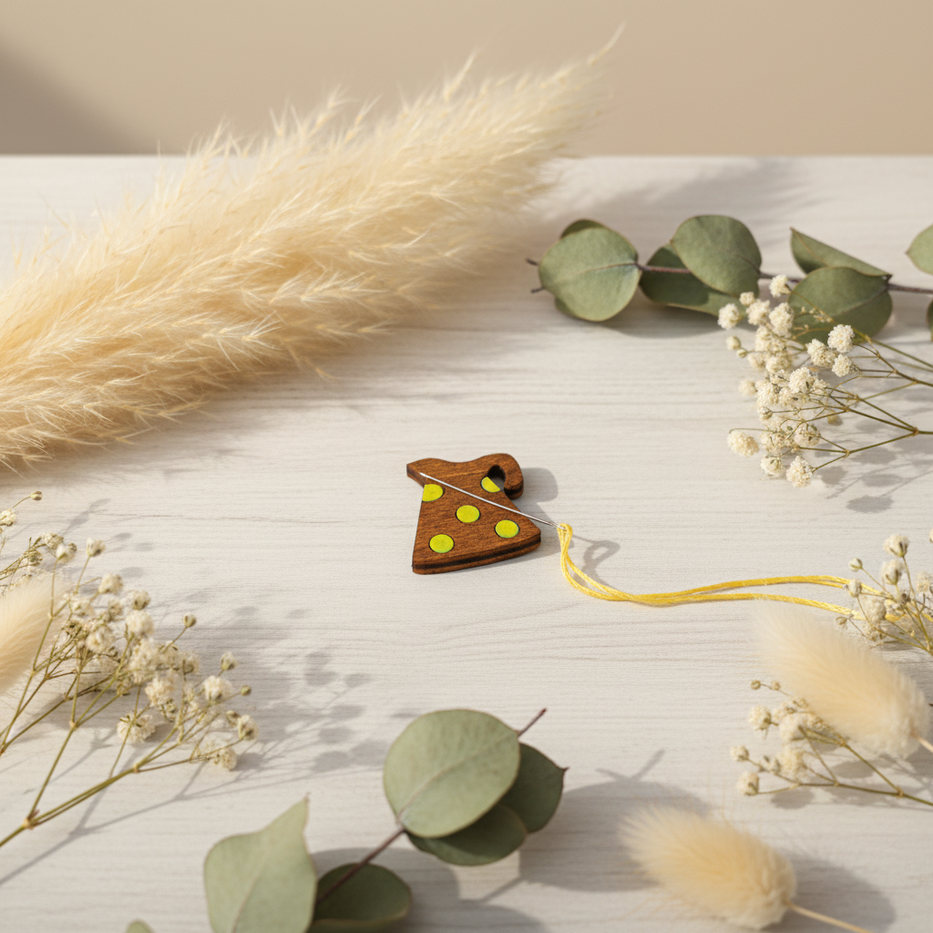 Imán para agujas Needleminder KF059/65 “Jarra con lunares” – Kind Fox by Wizardi