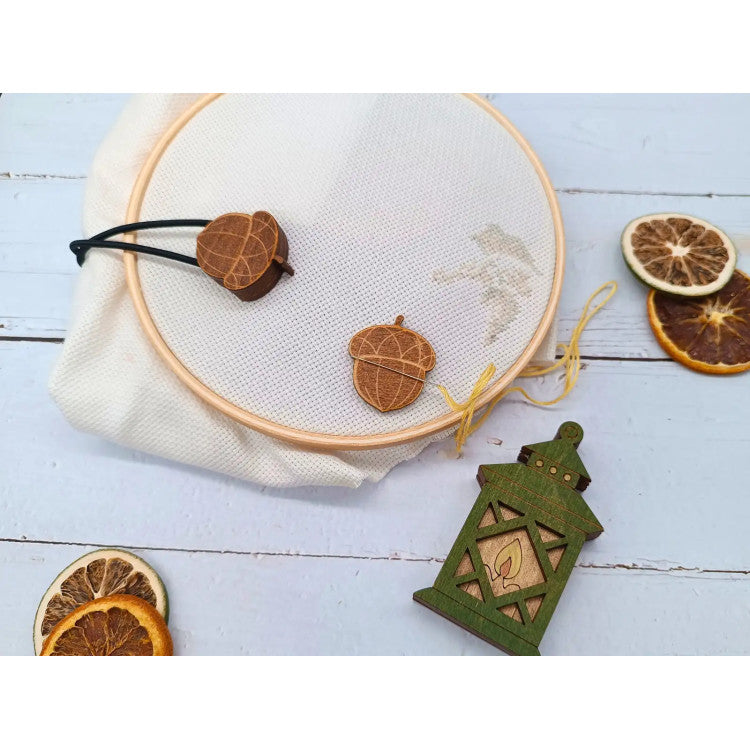 Soporte Magnético para Agujas Wizardi KF059/67P – Bellota de Madera