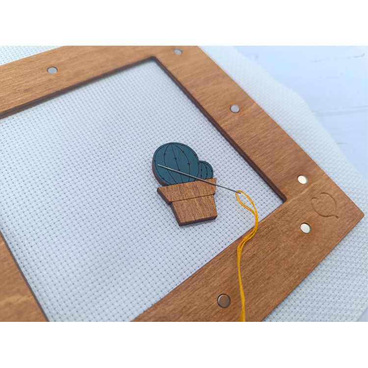 Aimant à aiguilles Needleminder. Wizardi Cactus KF059/62