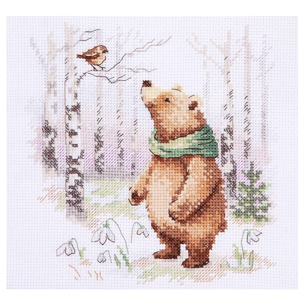 Cross Stitch Kit "Forest Tales. Spring has arrived" S0-24