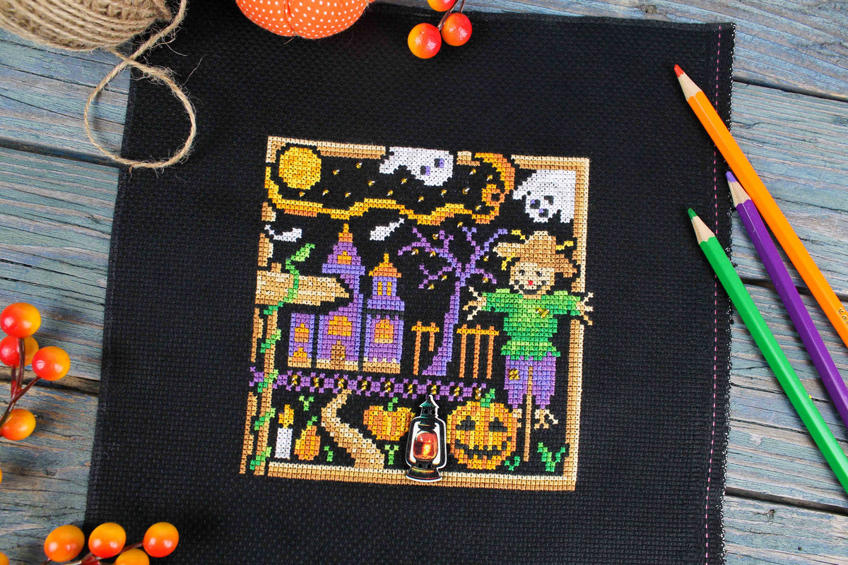Vista adicional de Kit con abalorios MP Studia SNV-940 – Mini Muestrario. Halloween 13x14 cm