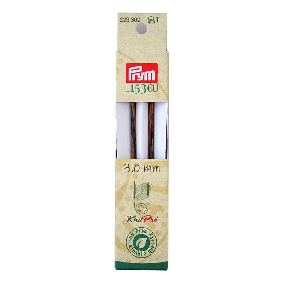 Puntas de Agujas Tricot Largos de Madera Natural - Facilita tu Experiencia de Tejido