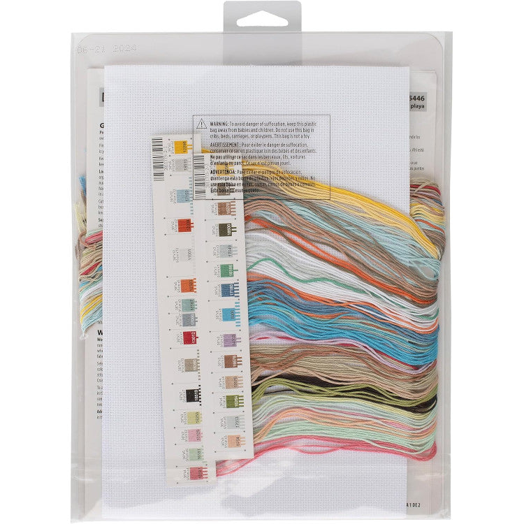 Dimensions Cross Stitch Kit - Beach Huts (70-35446)