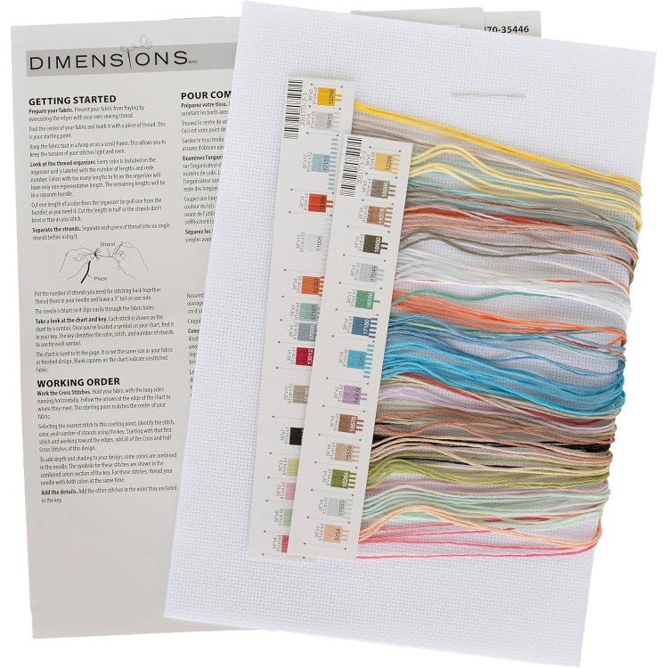 Dimensions Cross Stitch Kit - Beach Huts (70-35446)