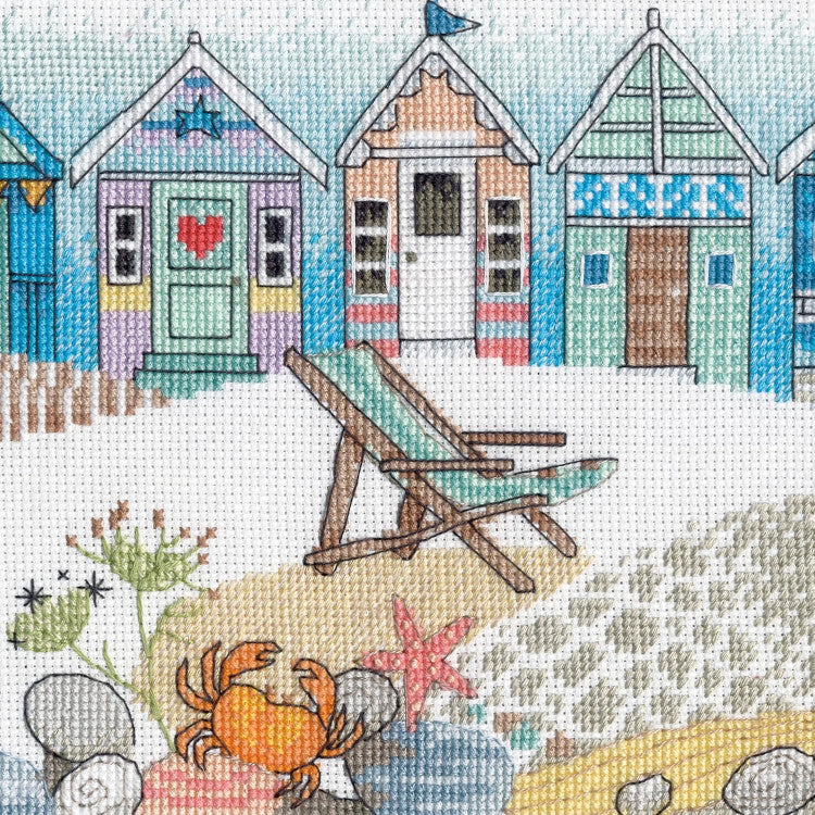 Dimensions Cross Stitch Kit - Beach Huts (70-35446)