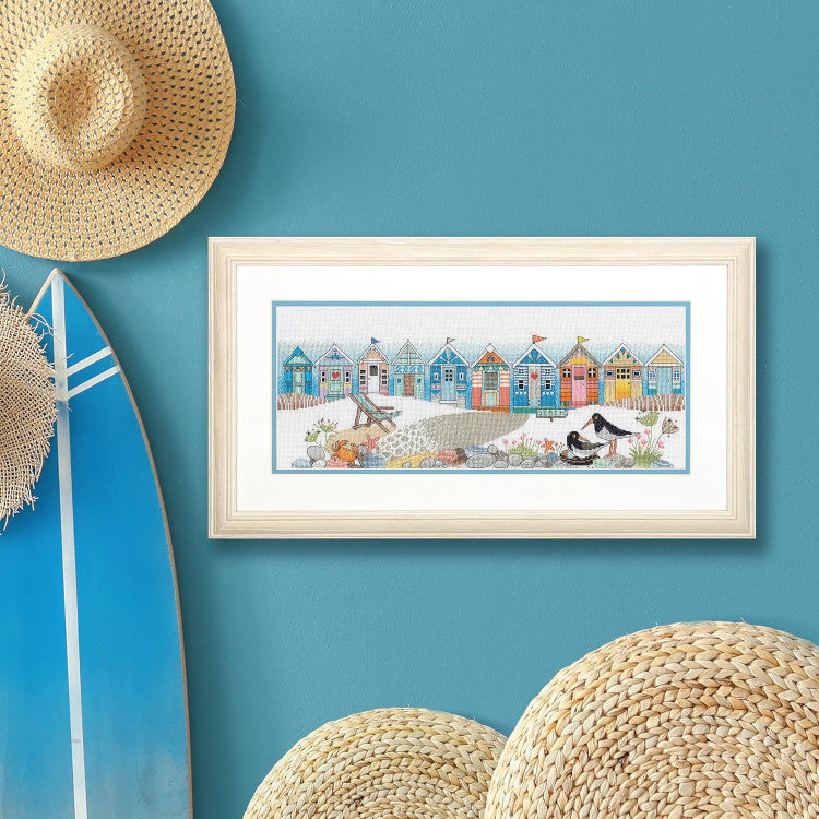 Dimensions Cross Stitch Kit - Beach Huts (70-35446)