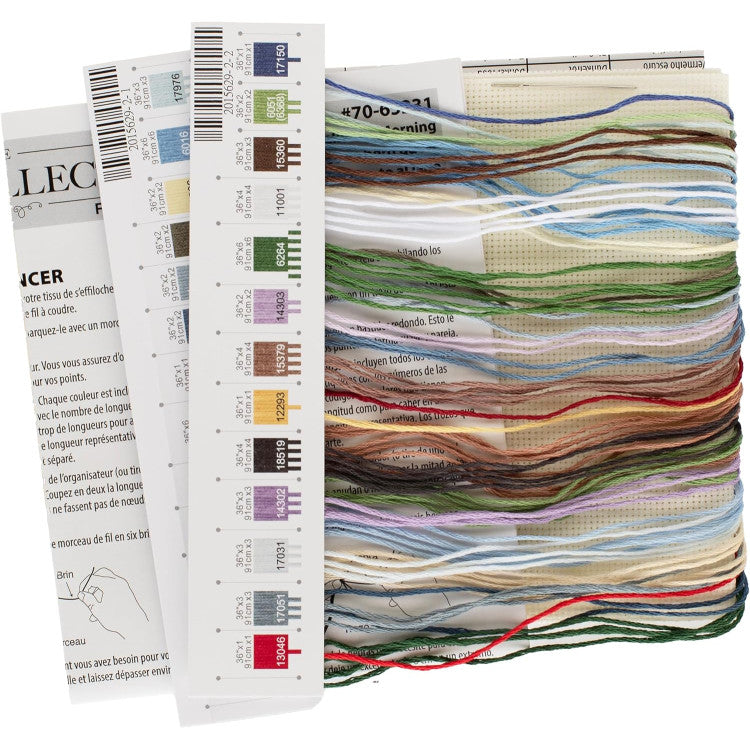 Dimensions Kit de point de croix - Petite Gold Collection Lakeside Morning (70-65231)