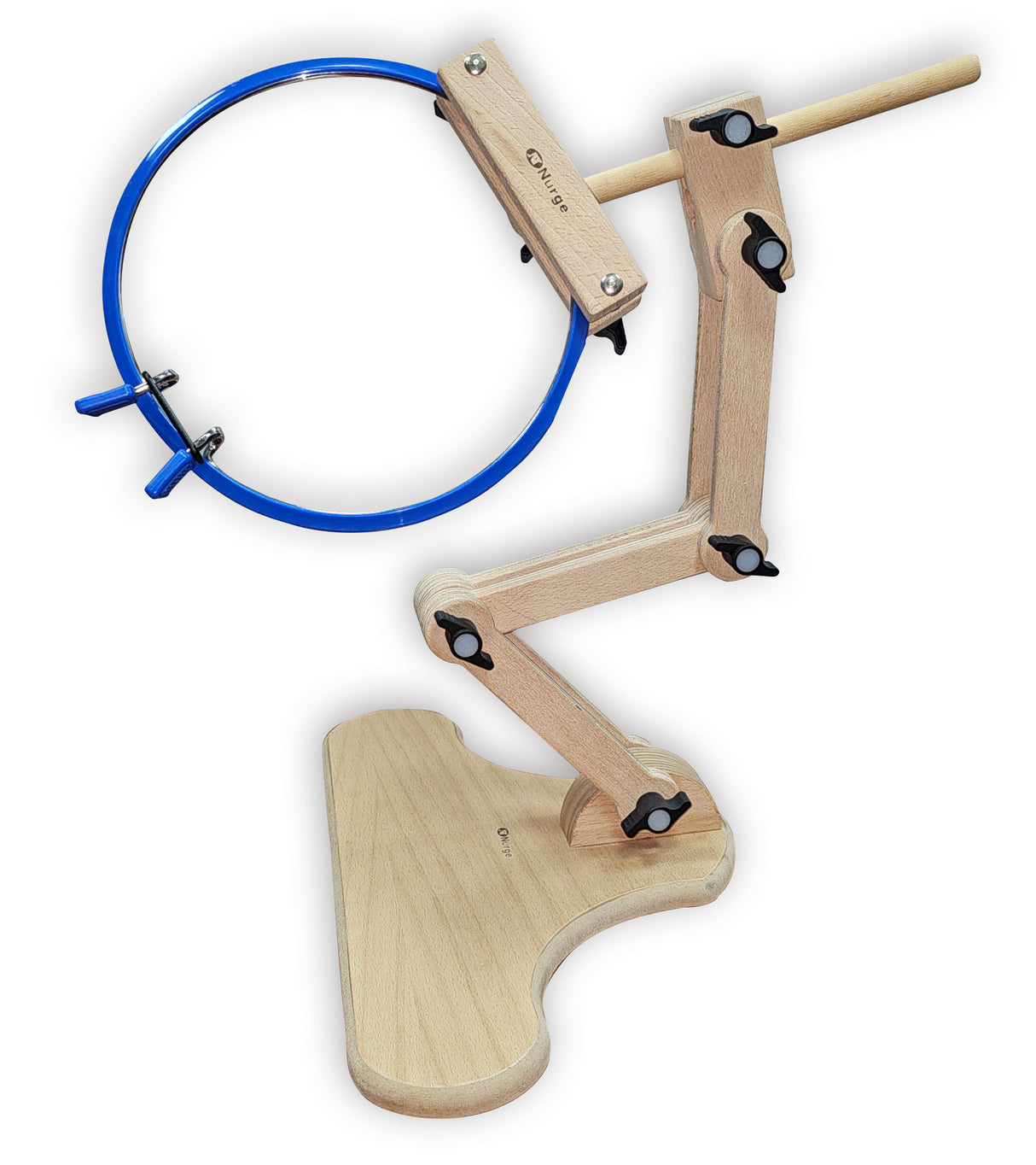 Soporte de bordado Nurge 190-14 con múltiples ajustes de altura y ángulo