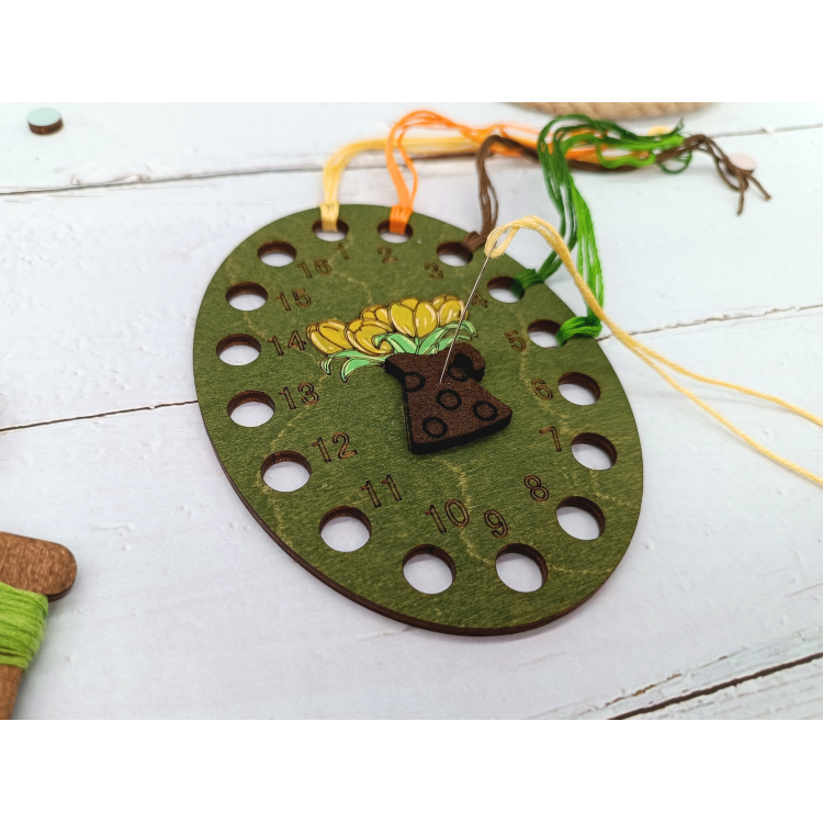 Thread Organizer KF017/120G “Tulips” – Kind Fox by Wizardi