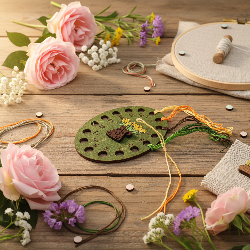 Thread Organizer KF017/120G “Tulips” – Kind Fox by Wizardi