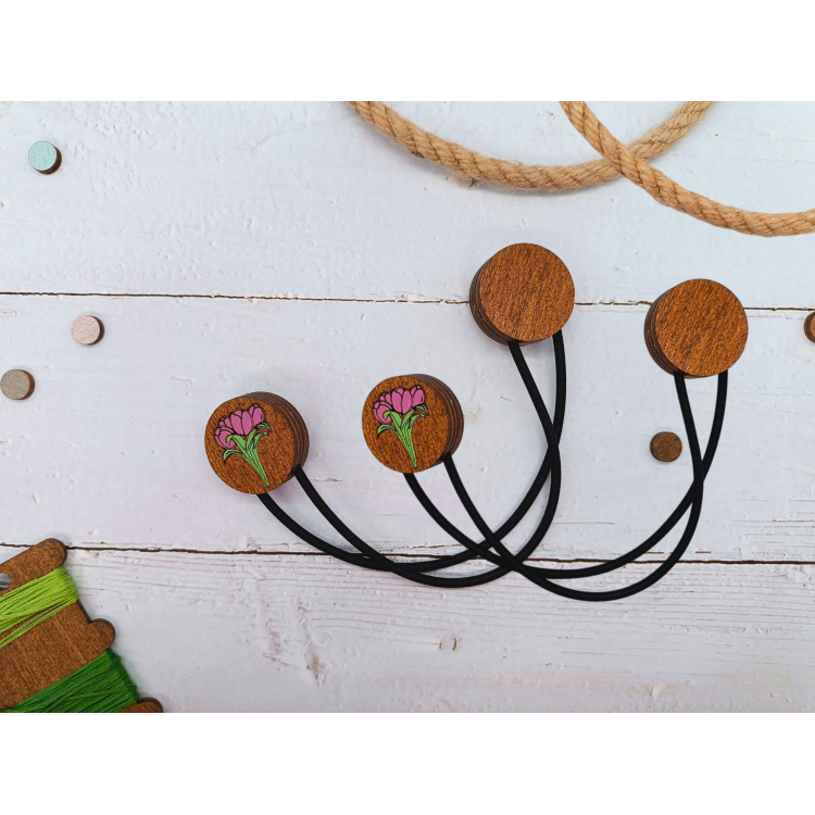 Magnetic Keepers Tulips (2 unidades) KF040/1P | Sujetadores magnéticos para tela